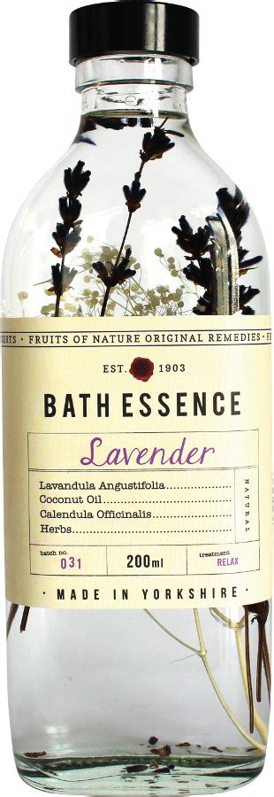 Fruits Of Nature Lavender Bath Essence 200ml Fikkerts