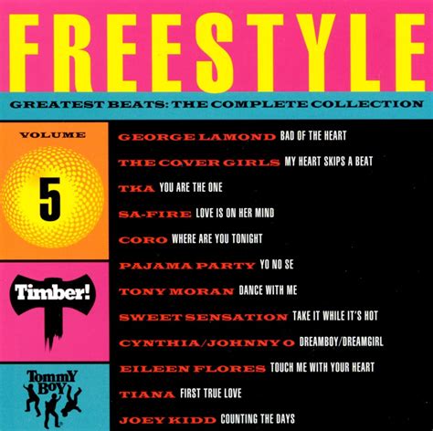 freestyle greatest beats complete collection vol 5 various artists