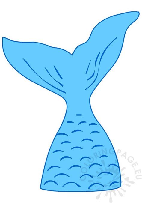 mermaid tail cut  printable