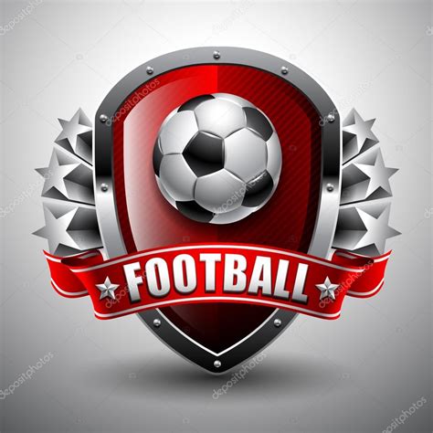 football logo vector image   katerina  vector stock