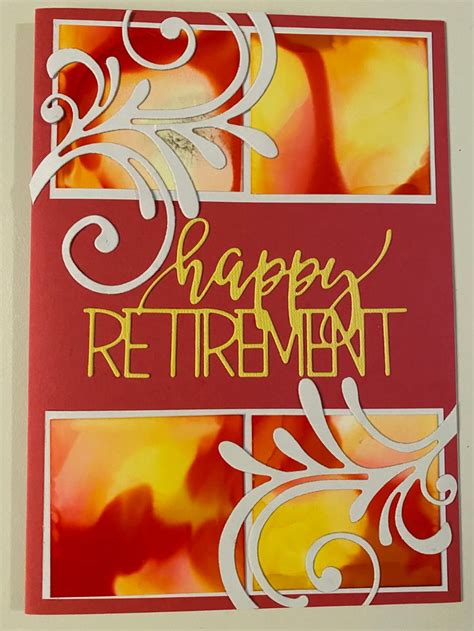 happy retirement card cards handmade happy retirement cards