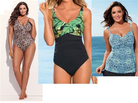 the best swimsuits for a large bust and a rounded tummy starts at 60