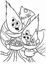 Chicken Little Alien Coloring Pages Family Netart Color sketch template