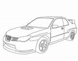 Subaru Coloring Pages Toyota Wrx Supra Sti Car Cars Impreza Sketch Mandala Race Color Rally Drawings Sketches Printable Drift Board sketch template