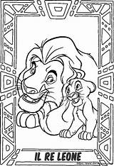 Lion Coloring Mufasa Simba Leone Dibujos Colorare Leon Roi Altri Classici Rafiki Getcolorings Cambiare Posto Potete Caso sketch template