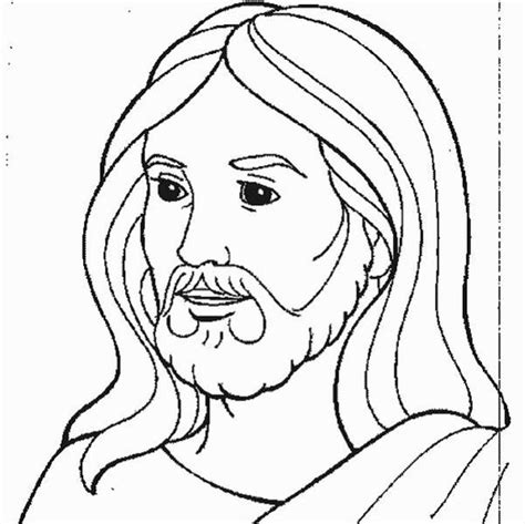 jesus coloring page coloring book