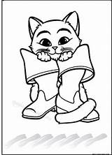Boots Puss Pages Coloring Adventures Getcolorings Color sketch template
