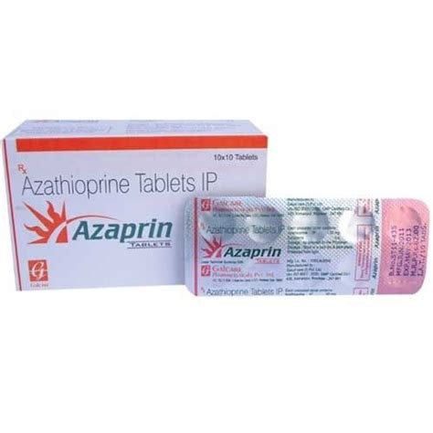 azathioprine tablets pack   rs  pack care exim id
