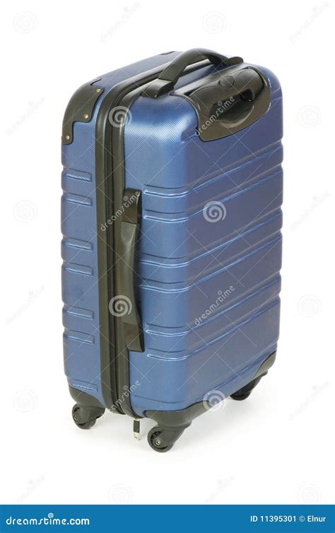 blue case isolated  stock image image  object trunk