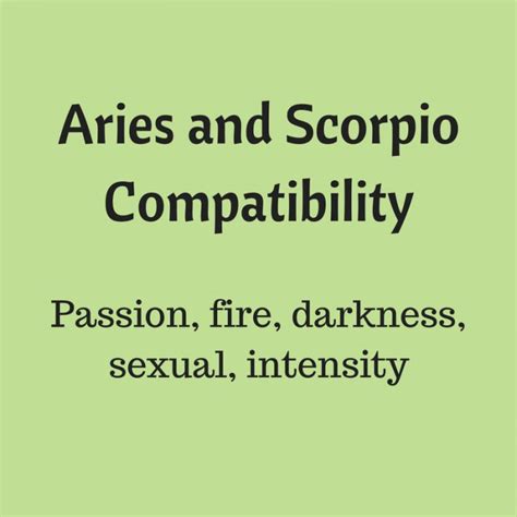 Scorpio Aries Sex Sexy Porno Pics