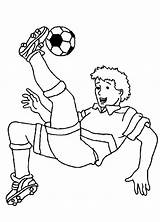 Football Players Drawing Coloring Pages Soccer Getdrawings sketch template