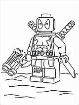 Coloring Lego Minifigure Pages Getcolorings Figure sketch template