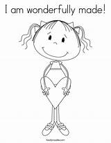 Am Wonderfully Colouring Girls Tracing Noodle Twisty Jesus Twistynoodle Lilly sketch template