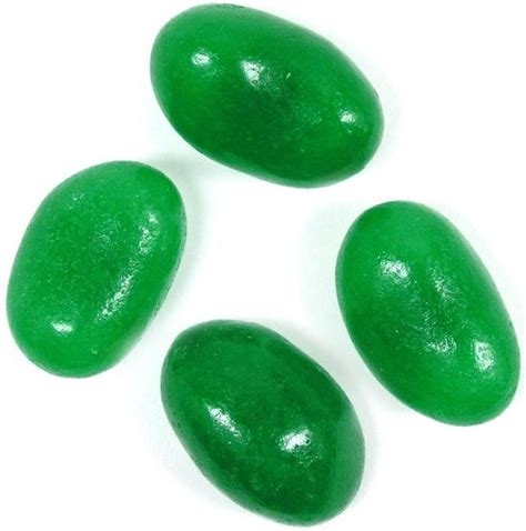 gimbals gourmet jelly bean green apple  lb bulkecandycom