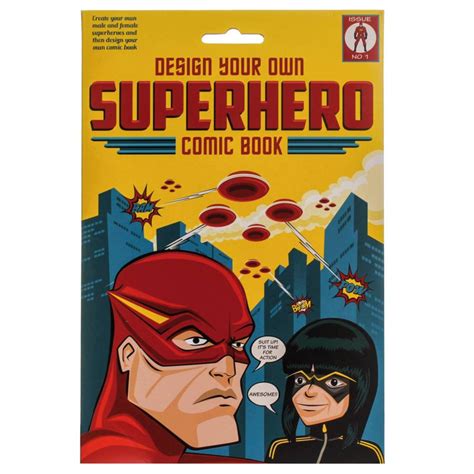 design your own superhero comic book by clockwork soldier
