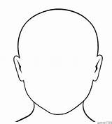 Face Blank Template Printable Outline Person Mask Clipart Drawing Kids Clip Body Library Charts Cliparts Coloring Templates Makeup Human Brain sketch template