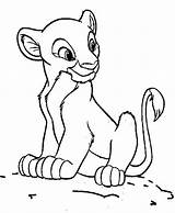 Lion Nala King Coloring Pages Cub Simba Drawing Kids Drawings Great Baby Colouring Easy Color Printable Getcolorings Getdrawings Paintingvalley Draw sketch template