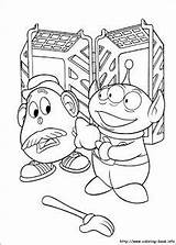 Coloring Pages Br Toy Story sketch template