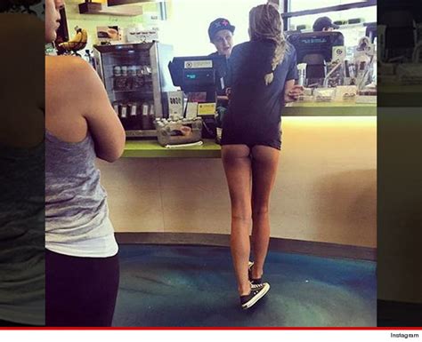 samantha hoopes ass out at juice bar is that on the menu