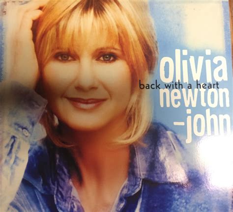 Olivia Newton John Back With A Heart 1998 Blue Vinyl Discogs