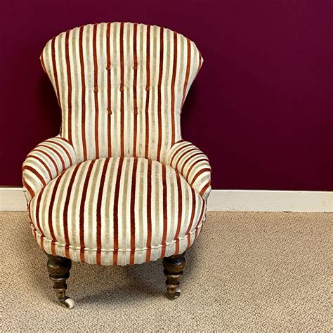 century small slipper chair antique chairs hemswell antique
