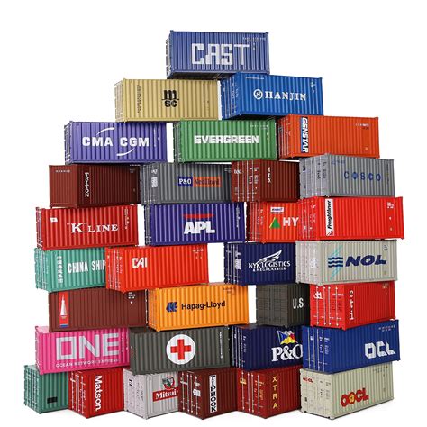 evemodel pc ho schaal   ft verzending container modelspoor cargo box  container cjpg