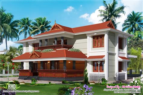 traditional style home design   sqfeet house design plans