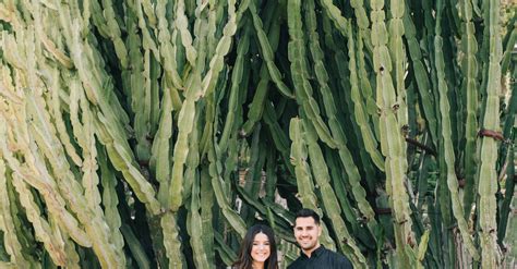 photo  people standing  cactus plants  stock photo