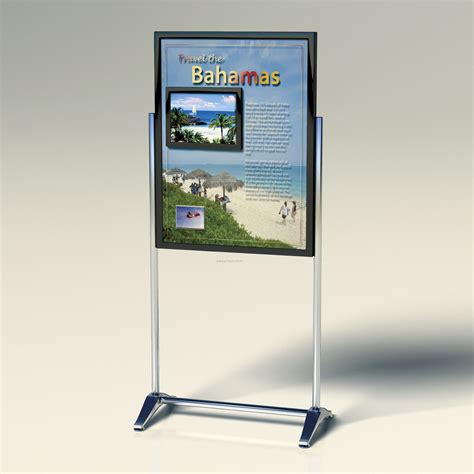 freestanding poster digital advertising display   screenchina wholesale freestanding