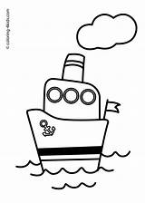Steamboat Steamship Boat 4kids Clipartmag sketch template