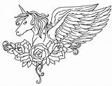 Unicorn Coloring Pages Christmas Getcolorings Good Print Printable sketch template