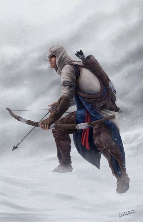 [ac3] connor kenway by veelocity on deviantart assassins creed