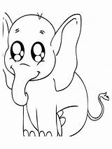Coloring Pages Baby Printable Animals Animal Cute Print Color Kids Easy Realistic Elephant Girls Dolphin Colouring Funny Jungle Dibujos Special sketch template