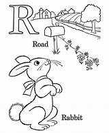 Letter Coloring Pages Alphabet Sheets Color Letters Printable Abc Colouring Go Rabbit Sheet Print Next Back sketch template