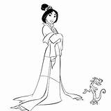 Mulan Princesse Coloriage Imprimer Dessin Colorier Buzz2000 sketch template