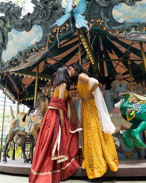 This Hindu Muslim Lesbian Couple’s Anniversary Photoshoot Proves Love