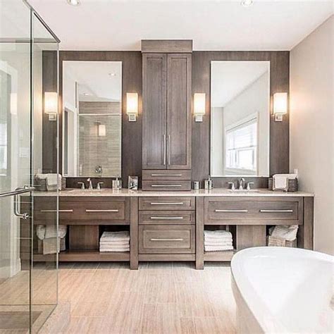 custom  wooden bathroom vanity standard vanity size  long