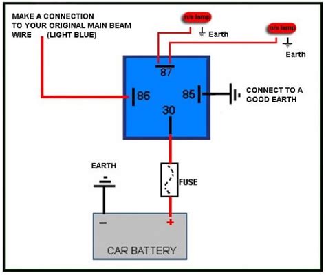 pin relay wiring diagram relay automotive electrical car audio installation