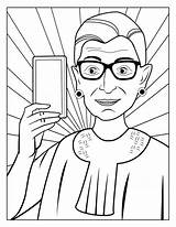 Coloring Maya Angelou Ruth Pages Bader Printable Rbg Ginsberg Book Ginsburg Print Color Collection Getdrawings Kids Printables Getcolorings Books Sheets sketch template