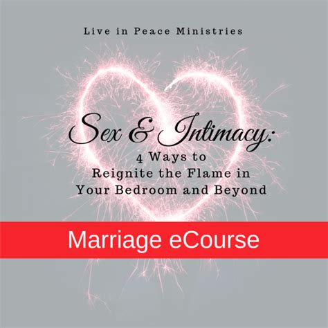 Marriage Ecourse Sex And Intimacy