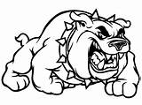 Bulldog Coloring Pages Print Color Kids sketch template