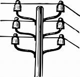 Energia Electrica Electricity Poles Publicdomains Clipground Designlooter Overhead Dmca Powerlines Vectorified Jing Kindpng sketch template