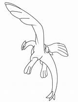 Pokemon Lugia Commanders Dragon Kleurplaten sketch template