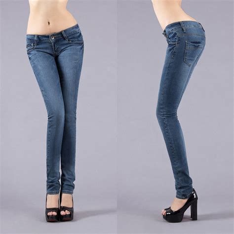 2015 new large size women s jeans brand high quality sexy low rise