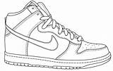 Nike Beatiful Sneaker Albanysinsanity Kleurplaat sketch template