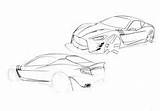 Maserati Car Sketch Alfieri Cardesign Cars sketch template