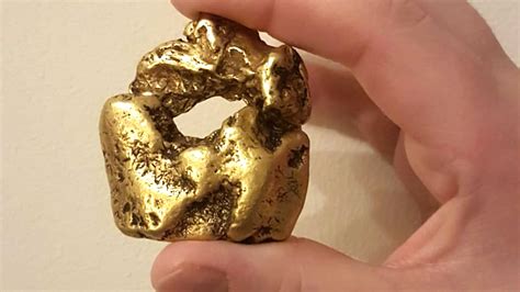 uks largest gold nugget discovered  scottish river uk news sky