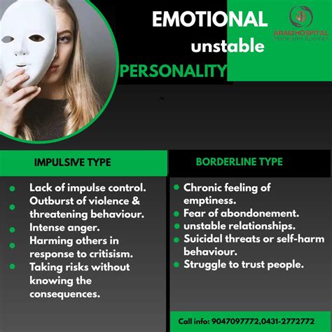 emotional unstable personality disorder aram hospital