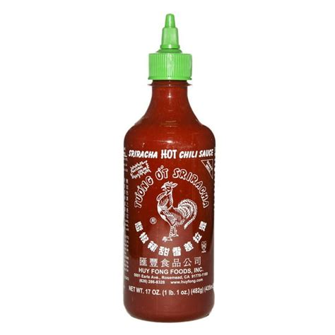 Huy Fong Sriracha Hot Chili Sauce 9 Ounce Bottle