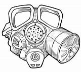 Gas Mask Tattoo Drawing Coloring Pages Draw Graffiti Outline Stencils Logo Cool Station Designs Drawings Pump Tattoos Masks Getdrawings Google sketch template